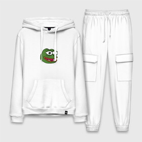 Мужской костюм хлопок с толстовкой с принтом Pepe frog в Курске,  |  | meme pepe мем прикол лягушка