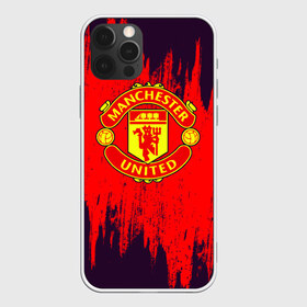 Чехол для iPhone 12 Pro Max с принтом Манчестер Юнайтед в Курске, Силикон |  | football | manchester united | mu | манчестер юнайтед | мю | спорт | футбол