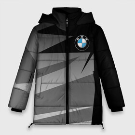 Женская зимняя куртка 3D с принтом BMW GEOMETRY SPORT в Курске, верх — 100% полиэстер; подкладка — 100% полиэстер; утеплитель — 100% полиэстер | длина ниже бедра, силуэт Оверсайз. Есть воротник-стойка, отстегивающийся капюшон и ветрозащитная планка. 

Боковые карманы с листочкой на кнопках и внутренний карман на молнии | bmw | bmw motorsport | bmw performance | carbon | m | m power | motorsport | performance | sport | бмв | карбон | моторспорт | спорт