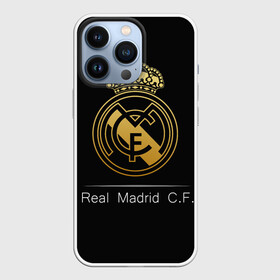 Чехол для iPhone 13 Pro с принтом Real Gold Edition в Курске,  |  | Тематика изображения на принте: champions | league | madrid | real | spain | испания | лига | мадрид | реал | чемпионов