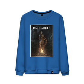Мужской свитшот хлопок с принтом Dark Souls Remastered в Курске, 100% хлопок |  | dark souls | praise the sun | you died | дарк соулс | темные души