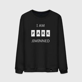 Мужской свитшот хлопок с принтом BTS I am Park Jiminned II в Курске, 100% хлопок |  | 