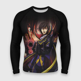 Мужской рашгард 3D с принтом Code Geass_8 в Курске,  |  | код гиасс | лелуш | лелуш ламперуж