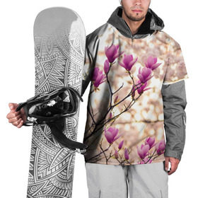 Накидка на куртку 3D с принтом Сакура в Курске, 100% полиэстер |  | Тематика изображения на принте: деревья | красота | небо | природа | сакура | цветение | цветы | япония