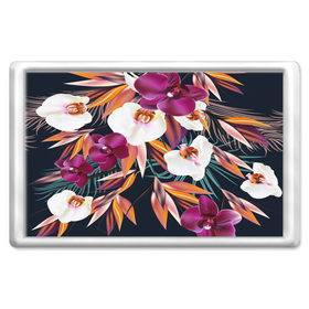 Магнит 45*70 с принтом Орхидея в Курске, Пластик | Размер: 78*52 мм; Размер печати: 70*45 | flower | букет | краски | орхидеи | природа | текстуры | тропики | тропический | цветочки | цветы