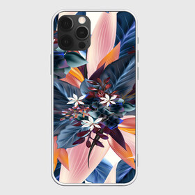 Чехол для iPhone 12 Pro Max с принтом Flower collection в Курске, Силикон |  | Тематика изображения на принте: flower | букет | краски | орхидеи | природа | текстуры | тропики | тропический | цветочки | цветы