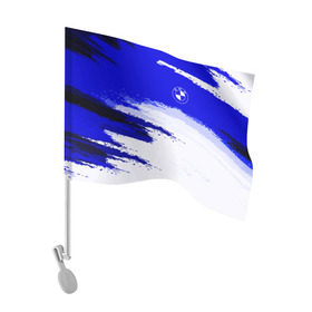 Флаг для автомобиля с принтом bmw sport original blue в Курске, 100% полиэстер | Размер: 30*21 см | auto | automobile | bmw | car | machine | motor | motor car | sport car | автомашина | бмв | легковой автомобиль | спортивный автомобиль | тачка