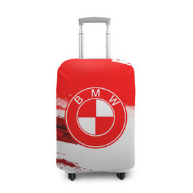 Чехол для чемодана 3D с принтом bmw uniform в Курске, 86% полиэфир, 14% спандекс | двустороннее нанесение принта, прорези для ручек и колес | auto | automobile | bmw | car | автомобиль | бмв