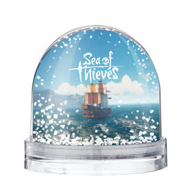 Снежный шар с принтом Sea of Thieves в Курске, Пластик | Изображение внутри шара печатается на глянцевой фотобумаге с двух сторон | pirates | sea of thieves | пираты