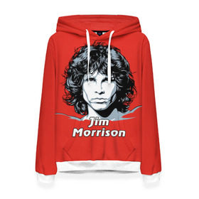 Женская толстовка 3D с принтом Jim Morrison в Курске, 100% полиэстер  | двухслойный капюшон со шнурком для регулировки, мягкие манжеты на рукавах и по низу толстовки, спереди карман-кенгуру с мягким внутренним слоем. | the doors | автор песен | вокалист | джим моррисон | звезда | музыка | певец | поэт | рок | рок музыка | фронтмен