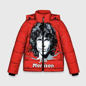 Зимняя куртка для мальчиков 3D с принтом Jim Morrison в Курске, ткань верха — 100% полиэстер; подклад — 100% полиэстер, утеплитель — 100% полиэстер | длина ниже бедра, удлиненная спинка, воротник стойка и отстегивающийся капюшон. Есть боковые карманы с листочкой на кнопках, утяжки по низу изделия и внутренний карман на молнии. 

Предусмотрены светоотражающий принт на спинке, радужный светоотражающий элемент на пуллере молнии и на резинке для утяжки | the doors | автор песен | вокалист | джим моррисон | звезда | музыка | певец | поэт | рок | рок музыка | фронтмен