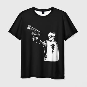 Мужская футболка 3D с принтом GTA 3 - Триада в Курске, 100% полиэфир | прямой крой, круглый вырез горловины, длина до линии бедер | 