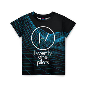 Детская футболка 3D с принтом twenty one pilots style 2018 в Курске, 100% гипоаллергенный полиэфир | прямой крой, круглый вырез горловины, длина до линии бедер, чуть спущенное плечо, ткань немного тянется | Тематика изображения на принте: rock | t.o.p. | top | twenty one pilots | рок