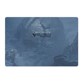 Магнитный плакат 3Х2 с принтом Vikings в Курске, Полимерный материал с магнитным слоем | 6 деталей размером 9*9 см | midgard | viking | wolves | викинги | воин | волк | игра
