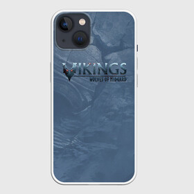 Чехол для iPhone 13 с принтом Vikings в Курске,  |  | midgard | viking | wolves | викинги | воин | волк | игра