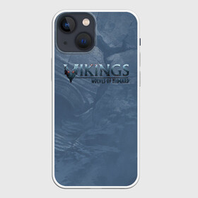 Чехол для iPhone 13 mini с принтом Vikings в Курске,  |  | midgard | viking | wolves | викинги | воин | волк | игра