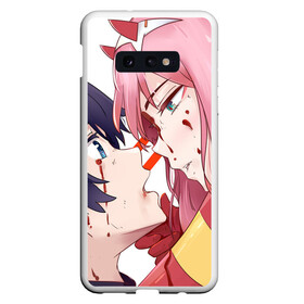 Чехол для Samsung S10E с принтом Darling in the FranXX в Курске, Силикон | Область печати: задняя сторона чехла, без боковых панелей | anime | darling in the franxx | аниме | любимый во франкcе | милый во франкcе