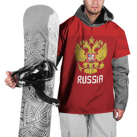 Накидка на куртку 3D с принтом Olympic Russia 2018 в Курске, 100% полиэстер |  | 