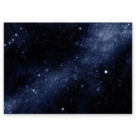 Поздравительная открытка с принтом Звёздное небо в Курске, 100% бумага | плотность бумаги 280 г/м2, матовая, на обратной стороне линовка и место для марки
 | Тематика изображения на принте: вселенная | звёзды | земля | космос | плеяды | пространство