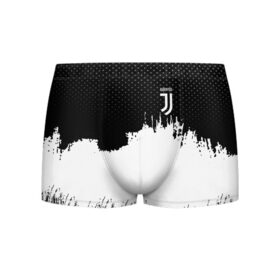 Мужские трусы 3D с принтом Juventus Original в Курске, 50% хлопок, 50% полиэстер | классическая посадка, на поясе мягкая тканевая резинка | Тематика изображения на принте: football | soccer | ювентус