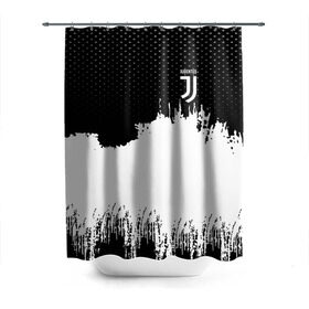Штора 3D для ванной с принтом Juventus Original в Курске, 100% полиэстер | плотность материала — 100 г/м2. Стандартный размер — 146 см х 180 см. По верхнему краю — пластиковые люверсы для креплений. В комплекте 10 пластиковых колец | football | soccer | ювентус