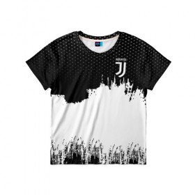 Детская футболка 3D с принтом Juventus Original в Курске, 100% гипоаллергенный полиэфир | прямой крой, круглый вырез горловины, длина до линии бедер, чуть спущенное плечо, ткань немного тянется | football | soccer | ювентус