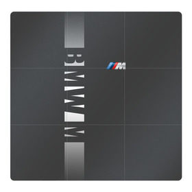Магнитный плакат 3Х3 с принтом BMW 2018 M Sport в Курске, Полимерный материал с магнитным слоем | 9 деталей размером 9*9 см | bmw | бмв | марка | машины