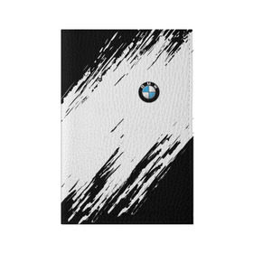 Обложка для паспорта матовая кожа с принтом BMW SPORT в Курске, натуральная матовая кожа | размер 19,3 х 13,7 см; прозрачные пластиковые крепления | bmw | bmw motorsport | bmw performance | carbon | m | motorsport | performance | sport | бмв | карбон | моторспорт | спорт