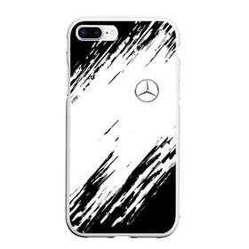 Чехол для iPhone 7Plus/8 Plus матовый с принтом MERCEDES BENZ SPORT в Курске, Силикон | Область печати: задняя сторона чехла, без боковых панелей | mercedes | марка | машины | мерседес