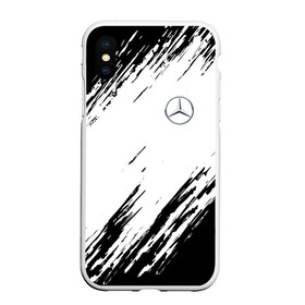 Чехол для iPhone XS Max матовый с принтом MERCEDES BENZ SPORT в Курске, Силикон | Область печати: задняя сторона чехла, без боковых панелей | mercedes | марка | машины | мерседес