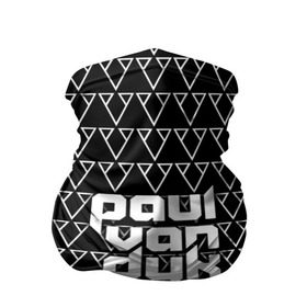 Бандана-труба 3D с принтом Paul Van Dyk в Курске, 100% полиэстер, ткань с особыми свойствами — Activecool | плотность 150‒180 г/м2; хорошо тянется, но сохраняет форму | Тематика изображения на принте: paul van dyk | ван | дайк | дук | дюк | маттиас пауль | паул | пауль | пол