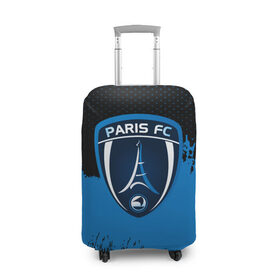 Чехол для чемодана 3D с принтом FC Paris Original uniform в Курске, 86% полиэфир, 14% спандекс | двустороннее нанесение принта, прорези для ручек и колес | football | soccer | париж