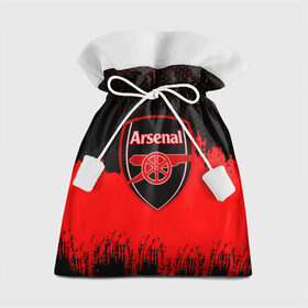 Подарочный 3D мешок с принтом FC Arsenal Original uniform в Курске, 100% полиэстер | Размер: 29*39 см | football | soccer | арсенал