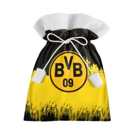 Подарочный 3D мешок с принтом FC Borussia Uniform в Курске, 100% полиэстер | Размер: 29*39 см | 