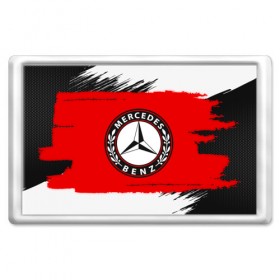Магнит 45*70 с принтом Mercedes Sport в Курске, Пластик | Размер: 78*52 мм; Размер печати: 70*45 | 
