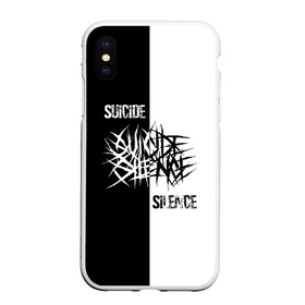 Чехол для iPhone XS Max матовый с принтом Suicide Silence в Курске, Силикон | Область печати: задняя сторона чехла, без боковых панелей | all shall perish | animosity | blackheart eulogy | light this city | obl | silence | suicide | suicide silence | the funeral pyre | алекс лопес | грув | группа | дэн кенни | дэткор | крис гарса | марк хейлмун | метал | ню | сайленс | слай | слайд | слайнц