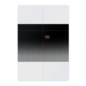 Магнитный плакат 2Х3 с принтом AUDI SPORT в Курске, Полимерный материал с магнитным слоем | 6 деталей размером 9*9 см | Тематика изображения на принте: audi | ауди | марка | машины