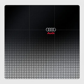 Магнитный плакат 3Х3 с принтом AUDI SPORT в Курске, Полимерный материал с магнитным слоем | 9 деталей размером 9*9 см | Тематика изображения на принте: audi | ауди | марка | машины