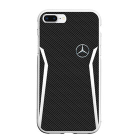 Чехол для iPhone 7Plus/8 Plus матовый с принтом MERCEDES BENZ SPORT в Курске, Силикон | Область печати: задняя сторона чехла, без боковых панелей | mercedes | марка | машины | мерседес