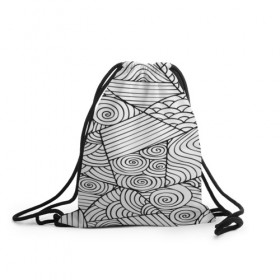 Рюкзак-мешок 3D с принтом love texture black в Курске, 100% полиэстер | плотность ткани — 200 г/м2, размер — 35 х 45 см; лямки — толстые шнурки, застежка на шнуровке, без карманов и подкладки | Тематика изображения на принте: 