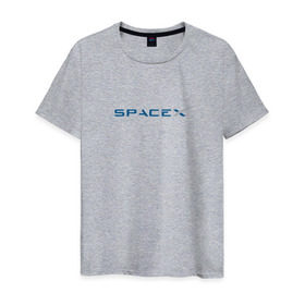 Мужская футболка хлопок с принтом SpaceX в Курске, 100% хлопок | прямой крой, круглый вырез горловины, длина до линии бедер, слегка спущенное плечо. | 9 | bfr | elon musk | falcon | heavy | день космонавтики | илон маск | космические путешествия | космос | наука | ракета | ракетоноситель | реактивная тяга | фалькон