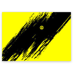 Поздравительная открытка с принтом FC Borussia 2018 Original в Курске, 100% бумага | плотность бумаги 280 г/м2, матовая, на обратной стороне линовка и место для марки
 | Тематика изображения на принте: боруссия | дортмунд