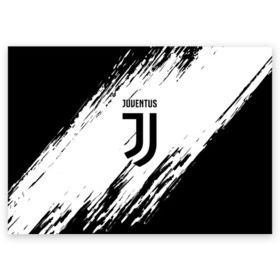 Поздравительная открытка с принтом JUVENTUS SPORT в Курске, 100% бумага | плотность бумаги 280 г/м2, матовая, на обратной стороне линовка и место для марки
 | Тематика изображения на принте: fly emirates | juventus | ronaldo | клуб | линии | мода | модные | мяч | реал мадрид | спорт | спортивные | стиль | футбол | футбольный клуб | экстрим | эмблема | ювентус