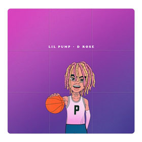 Магнитный плакат 3Х3 с принтом Lil Pump D Rose в Курске, Полимерный материал с магнитным слоем | 9 деталей размером 9*9 см | hip hop | hiphop | lil pump | mc | rap | газзи гарсия | зачитал | клауд | клауд рэп | лил памп | лили | мс | памп | реп | репер | речитатив | рэп | рэпер | трэп | хип | хип хоп | хипхоп | хоп