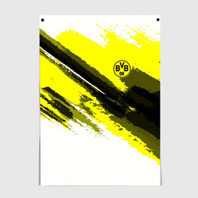Постер с принтом FC Borussia Original 2018 в Курске, 100% бумага
 | бумага, плотность 150 мг. Матовая, но за счет высокого коэффициента гладкости имеет небольшой блеск и дает на свету блики, но в отличии от глянцевой бумаги не покрыта лаком | football | soccer | боруссия