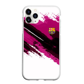 Чехол для iPhone 11 Pro матовый с принтом FC Barcelona Original 2018 в Курске, Силикон |  | football | soccer | барселона