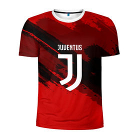 Мужская футболка 3D спортивная с принтом JUVENTUS SPORT RED в Курске, 100% полиэстер с улучшенными характеристиками | приталенный силуэт, круглая горловина, широкие плечи, сужается к линии бедра | football | soccer | ювентус