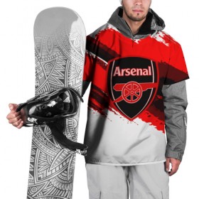 Накидка на куртку 3D с принтом ARSENAL SPORT STYLE в Курске, 100% полиэстер |  | football | soccer | арсенал