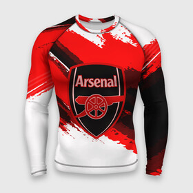 Мужской рашгард 3D с принтом ARSENAL SPORT STYLE в Курске,  |  | football | soccer | арсенал