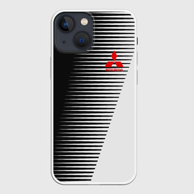 Чехол для iPhone 13 mini с принтом MITSUBISHI SPORT в Курске,  |  |  машина | марка | митсубиси